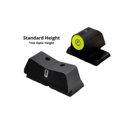 DXT 2 Big Dot Night Sights FOR S&W M&P M2.0 DXT 2 BIG DOT OPTIC READY FOR S&W M&P FULL/COMPACT YELLOW