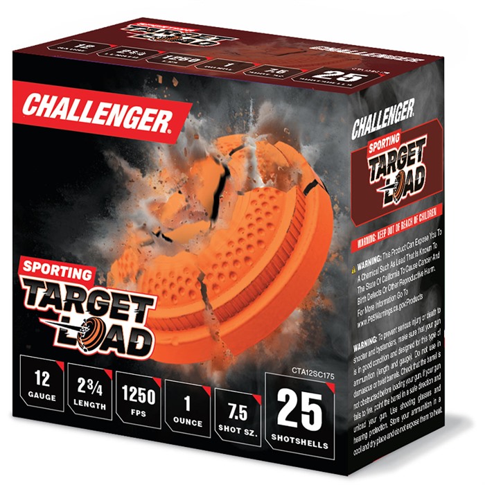 SPORTING CLAY 12 GAUGE 2-3/4” #7.5 SHOT SHOTGUN AMMO SPORTING CLAY 12 GAUGE 2-3/4” 1OZ #7.5 SHOT 1250FPS 250/CASE SPORTING CLAY 12 GAUGE 2-3/4” #7.5 SHOT SHOTGUN AMMO SPORTING CLAY 12 GAUGE 2-3/4” 1OZ #7.5 SHOT 1250FPS 250/CASE