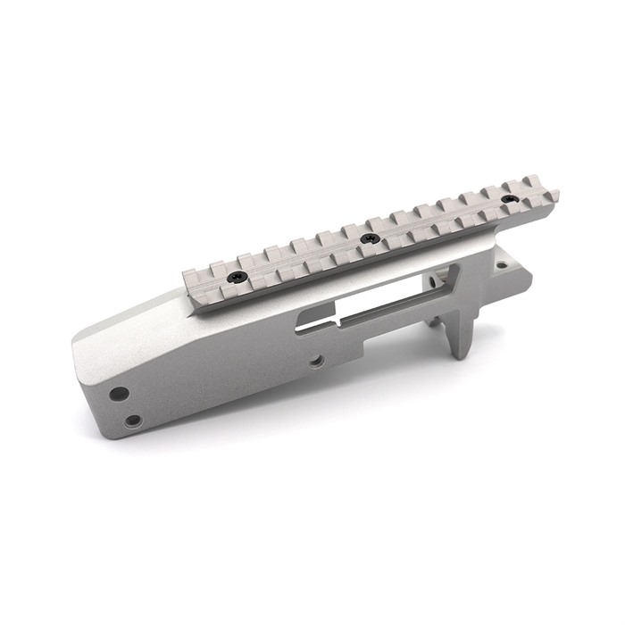 CLASSIC SLIP-FIT 22 LONG RIFLE RECEIVER CLASSIC .22LR RECEIVER SLIP FIT MODEL SILVER CLASSIC SLIP-FIT 22 LONG RIFLE RECEIVER CLASSIC .22LR RECEIVER SLIP FIT MODEL SILVER