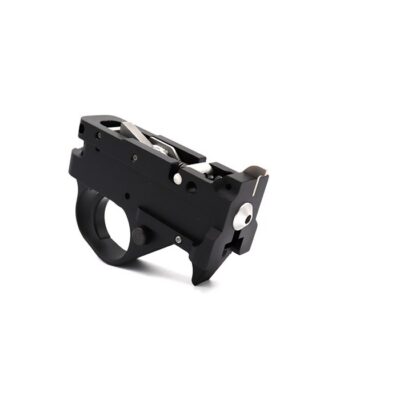 TWO STAGE TRIGGER UNIT FOR RUGER 10/22 TWO STAGE TRIGGER UNIT FOR 10/22 BLACK BLK CURVED EXTENDED