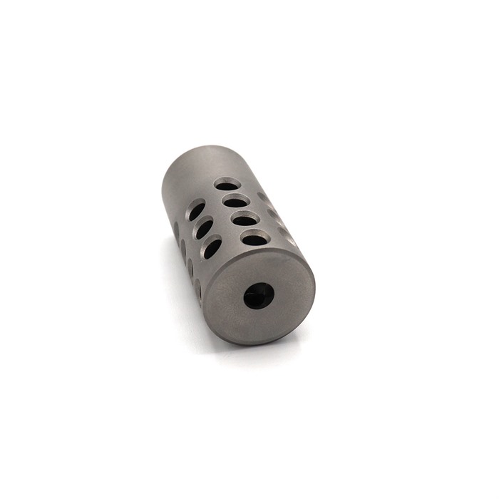28 BEAD BLASTED MUZZLE BRAKE FOR RUGER 10/22 MUZZLE BRAKE .920” FOR RUGER 10/22 LR STAINLESS STEEL 28 BEAD BLASTED MUZZLE BRAKE FOR RUGER 10/22 MUZZLE BRAKE .920” FOR RUGER 10/22 LR STAINLESS STEEL