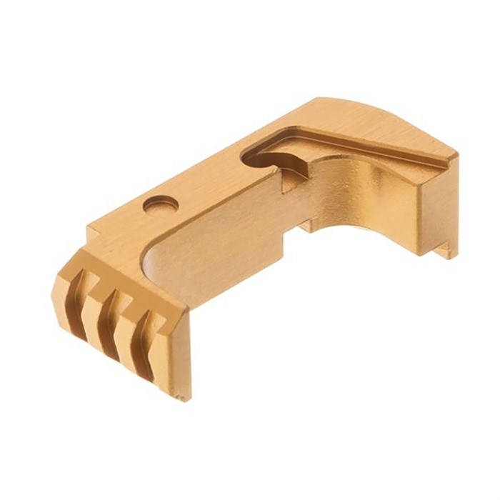 GLOCK® 43X/48 EXTENDED MAGAZINE RELEASES EXTENDED MAGAZINE RELEASE FOR GLOCK 43X/48 GOLD GLOCK® 43X/48 EXTENDED MAGAZINE RELEASES EXTENDED MAGAZINE RELEASE FOR GLOCK 43X/48 GOLD