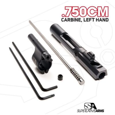 AR-15 ADJUSTABLE PISTON SYSTEM W/CLAMP .750” BLOCK LEFT HAND AR-15 ADJ PISTON SYSTEM W/CLAMPON .750” GAS BLOCK CARBINE LH