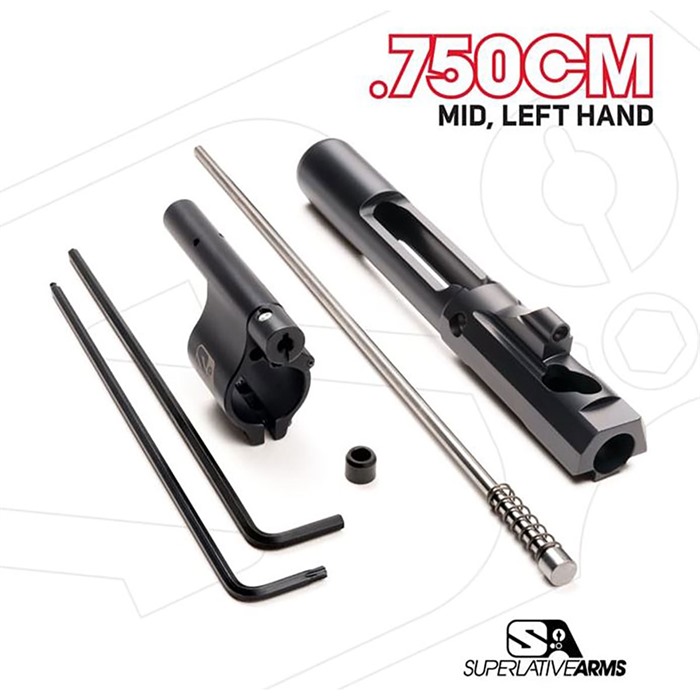 AR-15 ADJUSTABLE PISTON SYSTEM W/CLAMP .750” BLOCK LEFT HAND AR-15 ADJ PISTON SYSTEM W/CLAMPON .750” GAS BLOCK MID LH AR-15 ADJUSTABLE PISTON SYSTEM W/CLAMP .750” BLOCK LEFT HAND AR-15 ADJ PISTON SYSTEM W/CLAMPON .750” GAS BLOCK MID LH