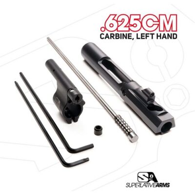 AR-15 ADJUSTABLE PISTON SYSTEM W/CLAMP 0.625” BLOCK LEFT HAND AR-15 ADJ PISTON SYSTEM W/CLAMPON .625” GAS BLOCK CARBINE LH