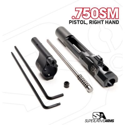 AR-15 ADJUSTABLE PISTON SYSTEM W/0.750” GAS BLOCK RIGHT HAND AR-15 ADJ PISTON SYSTEM W/SOLID .750” GAS BLOCK PISTOL RH