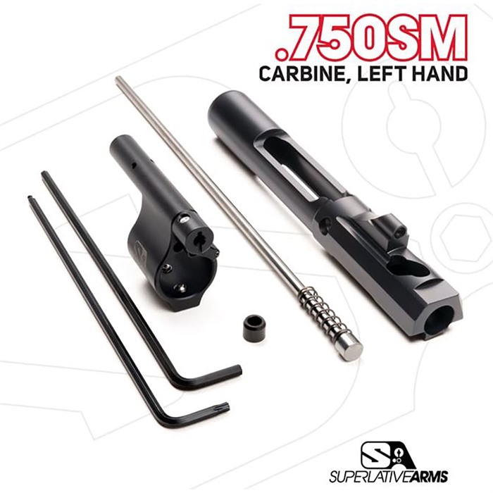 AR-15 ADJUSTABLE PISTON SYSTEM W/0.750” GAS BLOCK LEFT HAND AR-15 ADJ PISTON SYSTEM W/SOLID .750” GAS BLOCK CARBINE LH AR-15 ADJUSTABLE PISTON SYSTEM W/0.750” GAS BLOCK LEFT HAND AR-15 ADJ PISTON SYSTEM W/SOLID .750” GAS BLOCK CARBINE LH