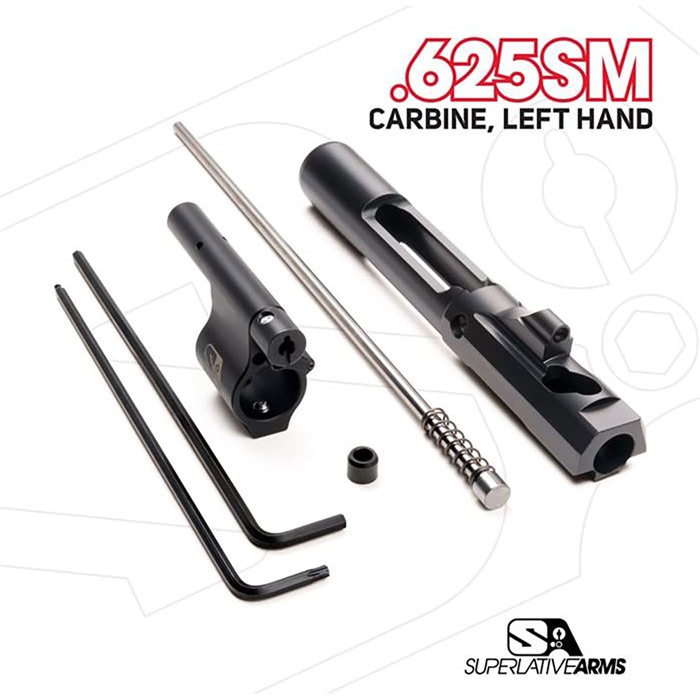 AR-15 ADJUSTABLE PISTON SYSTEM W/0.625” GAS BLOCK LEFT HAND AR-15 ADJ PISTON SYSTEM W/SOLID .625” GAS BLOCK CARBINE LH AR-15 ADJUSTABLE PISTON SYSTEM W/0.625” GAS BLOCK LEFT HAND AR-15 ADJ PISTON SYSTEM W/SOLID .625” GAS BLOCK CARBINE LH