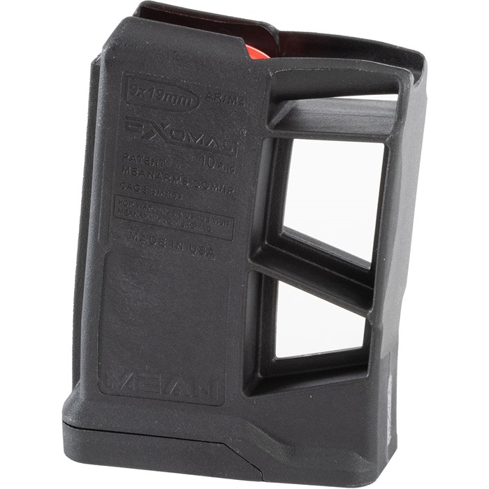 EXOMAG 9MM LUGER RIFLE MAGAZINE EXOMAG 9MM LUGER 10 ROUND EJECTORLESS BLACK EXOMAG 9MM LUGER RIFLE MAGAZINE EXOMAG 9MM LUGER 10 ROUND EJECTORLESS BLACK