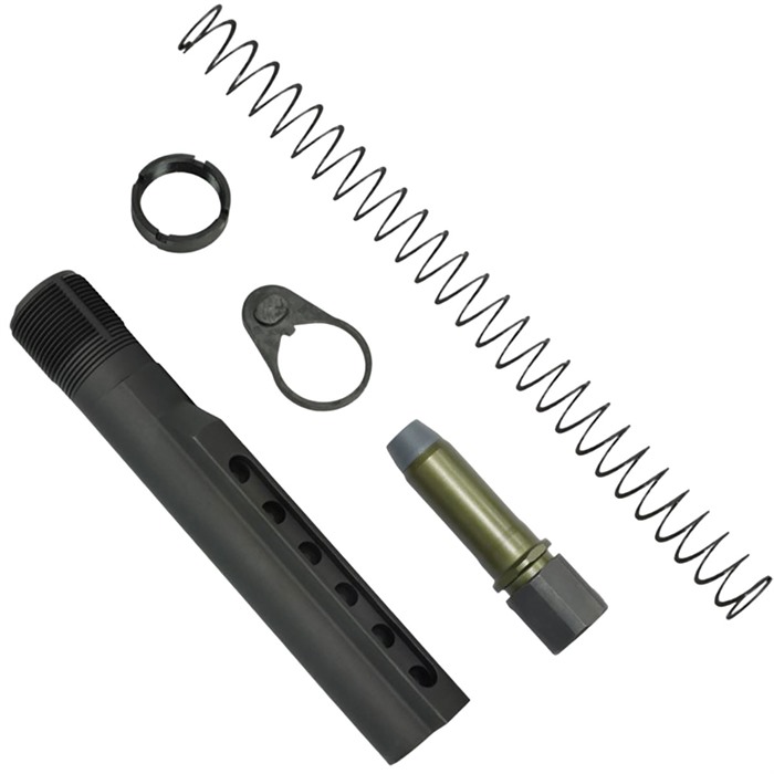K-SPEC AR-15 HEAVY BUFFER TUBE KIT K-SPEC AR-15 H1 BUFFER TUBE KIT W/3.8OZ BUFFER BLACK K-SPEC AR-15 HEAVY BUFFER TUBE KIT K-SPEC AR-15 H1 BUFFER TUBE KIT W/3.8OZ BUFFER BLACK