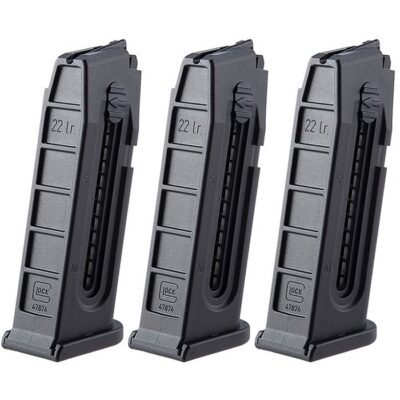 MODEL 44 MAGAZINE MAGAZINE .22LR 10RD FOR GLOCK 44 BLACK 3-PACK