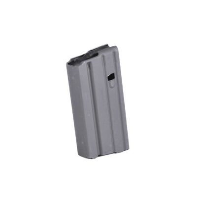 AR-15 MAGAZINE 20-ROUND USGI AR-15 223/5.56MM STRAIGHT 20 ROUND MAGAZINE, ALUMINUM, GRAY