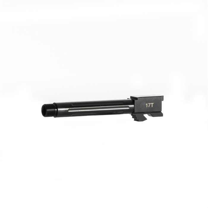 FLUTED MATCH GRADE BARRELS FOR GLOCK® BRN PISTOL FLUTED G17 GEN1-4 9MM LUGER 5.0” THREADED BARREL FLUTED MATCH GRADE BARRELS FOR GLOCK® BRN PISTOL FLUTED G17 GEN1-4 9MM LUGER 5.0” THREADED BARREL