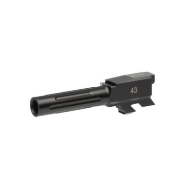 FLUTED MATCH GRADE BARRELS FOR GLOCK® BRN PISTOL FLUTED G43 9MM LUGER 3.41” BARREL