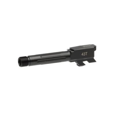 FLUTED MATCH GRADE BARRELS FOR GLOCK® BRN PISTOL FLUTED G43 9MM LUGER 3.41” THREADED BARREL