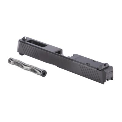 COMPLETE SLIDE ASSEMBLIES FOR GLOCK 43® COMPLETE WINDOW SLIDE ASSEMBLY W/PORTED BARREL FOR GLOCK 43