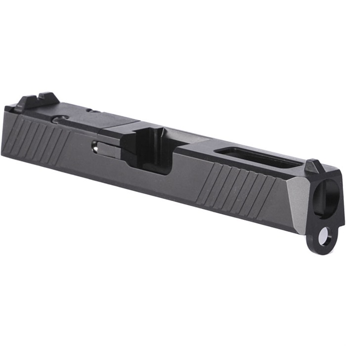 SLIDES WITH RMR CUT FOR GLOCK 19® BRN WINDOW SLIDE ASSEMBLY FOR GLOCK 19 WITH RMR CUT SLIDES WITH RMR CUT FOR GLOCK 19® BRN WINDOW SLIDE ASSEMBLY FOR GLOCK 19 WITH RMR CUT