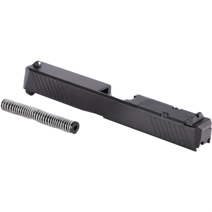 SLIDES WITH RMR CUT FOR GLOCK 17® BRN SLIDE ASSEMBLY FOR GLOCK 17 WITH RMR CUT SLIDES WITH RMR CUT FOR GLOCK 17® BRN SLIDE ASSEMBLY FOR GLOCK 17 WITH RMR CUT