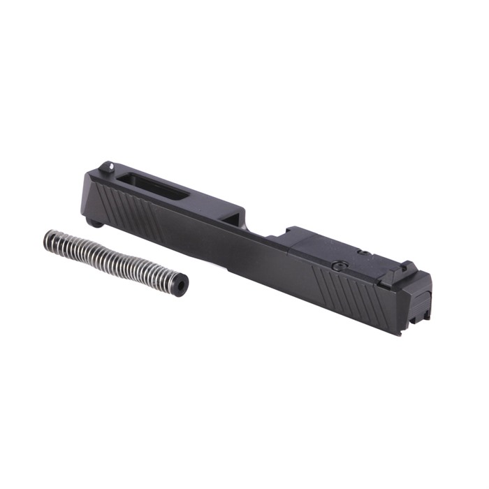 SLIDES WITH RMR CUT FOR GLOCK 17® BRN WINDOW SLIDE ASSEMBLY FOR GLOCK 17 WITH RMR CUT SLIDES WITH RMR CUT FOR GLOCK 17® BRN WINDOW SLIDE ASSEMBLY FOR GLOCK 17 WITH RMR CUT