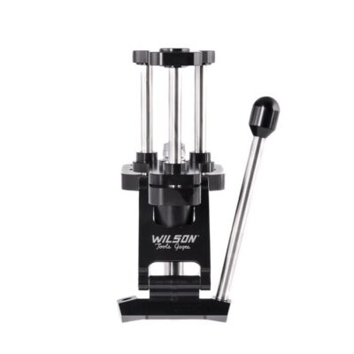 SINGLE STATE RELOADING PRESS SINGLE STAGE RELOADING PRESS BLACK/STAINLESS