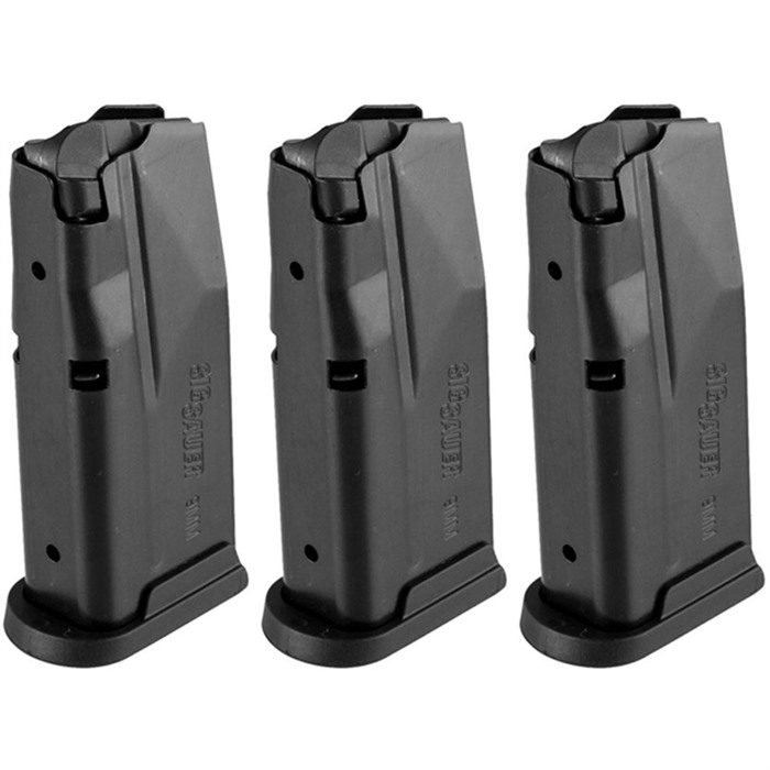 P365 MICRO COMPACT 9MM LUGER HANDGUN MAGAZINE P365 MAGAZINE 9MM LUGER 10RD BLACK 3/PACK P365 MICRO COMPACT 9MM LUGER HANDGUN MAGAZINE P365 MAGAZINE 9MM LUGER 10RD BLACK 3/PACK