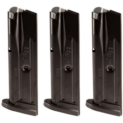 P250/320 COMPACT 9MM LUGER HANDGUN MAGAZINES P250/P320 COMPACT MAGAZINE 9MM LUGER 10RD BLACK 3/PACK