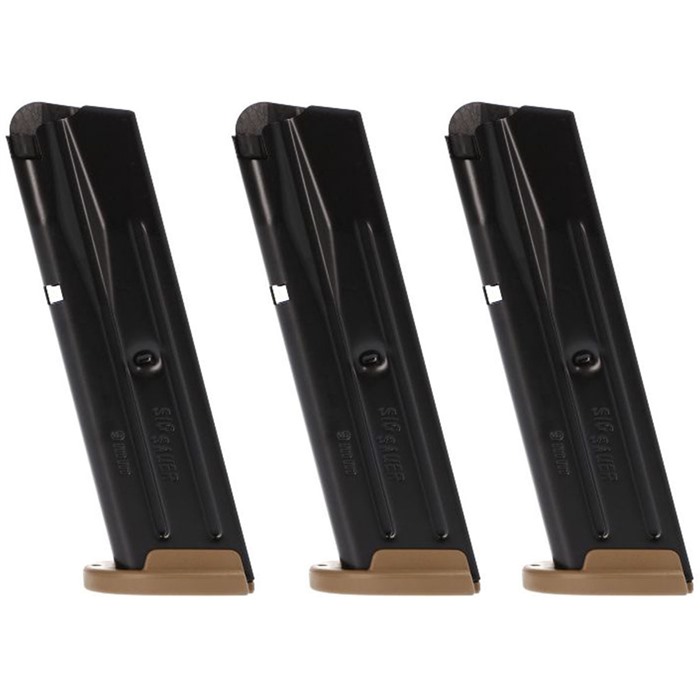 P250/P320 FULL SIZE/CARRY 9MM LUGER HANDGUN MAGAZINES P250/P320 FS MAGAZINE 9MM LUGER 10RD COYOTE 3/PACK P250/P320 FULL SIZE/CARRY 9MM LUGER HANDGUN MAGAZINES P250/P320 FS MAGAZINE 9MM LUGER 10RD COYOTE 3/PACK