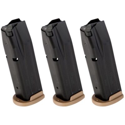 P250/P320 FULL SIZE/CARRY 9MM LUGER HANDGUN MAGAZINES P250/P320 FS MAGAZINE 9MM LUGER 17RD COYOTE 3/PACK