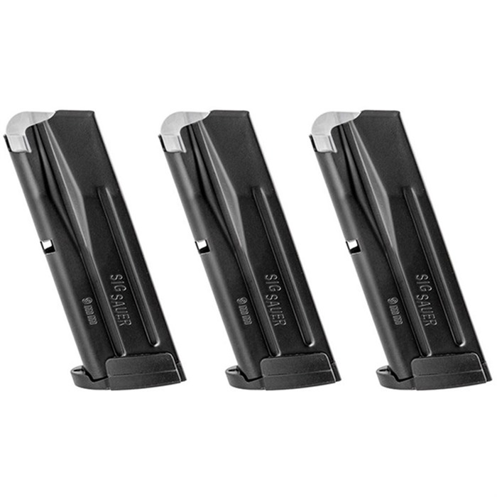 P250/320 X-COMPACT 9MM LUGER HANDGUN MAGAZINES P250/P320-X COMPACT MAGAZINE 9MM LUGER 12RD BLACK 3/PACK P250/320 X-COMPACT 9MM LUGER HANDGUN MAGAZINES P250/P320-X COMPACT MAGAZINE 9MM LUGER 12RD BLACK 3/PACK
