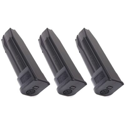 P250/P320 FULL/CARRY 9MM LUGER EXTENDED HANDGUN MAGAZINES P250/P320FS EXTENDED MAGAZINE 9MM LUGER 21RD BLACK 3/PK