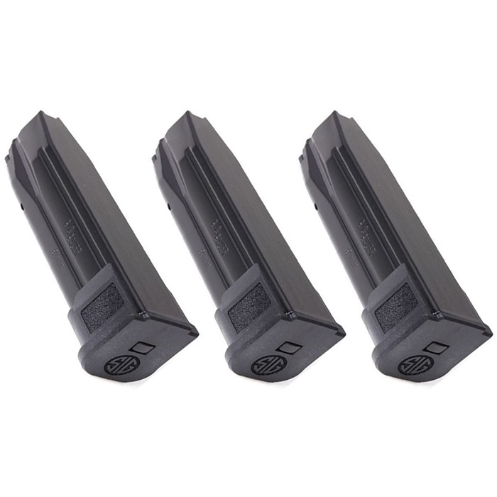 P250/P320 FULL/CARRY 9MM LUGER EXTENDED HANDGUN MAGAZINES P250/P320FS EXTENDED MAGAZINE 9MM LUGER 21RD BLACK 3/PK