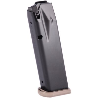 FULL SIZE 9MM LUGER HANDGUN MAGAZINE TP9/METE SFX FULL SIZE 9MM LUGER 18 ROUND MAGAZINE FDE