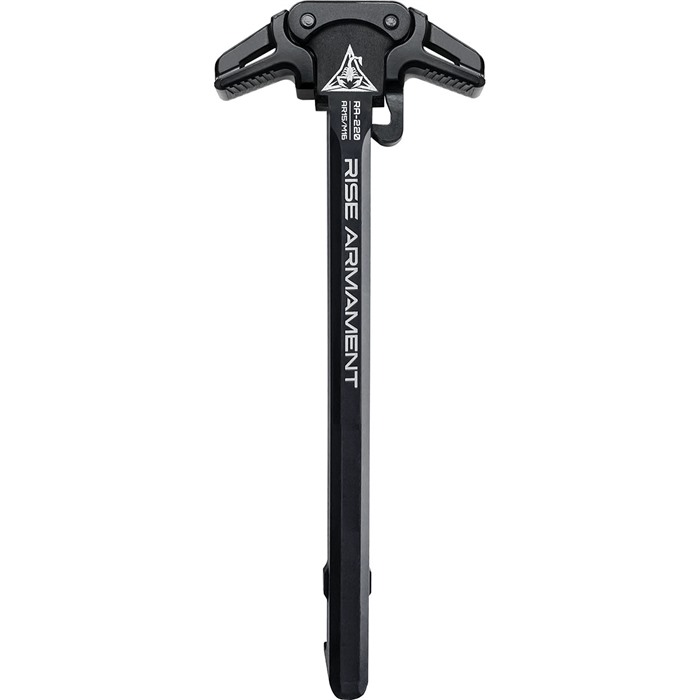 RISE AMBIDEXTROUS CHARGING HANDLE FOR AR-15 RISE AMBIDEXTROUS CHARGING HANDLE FOR AR-15 BLACK