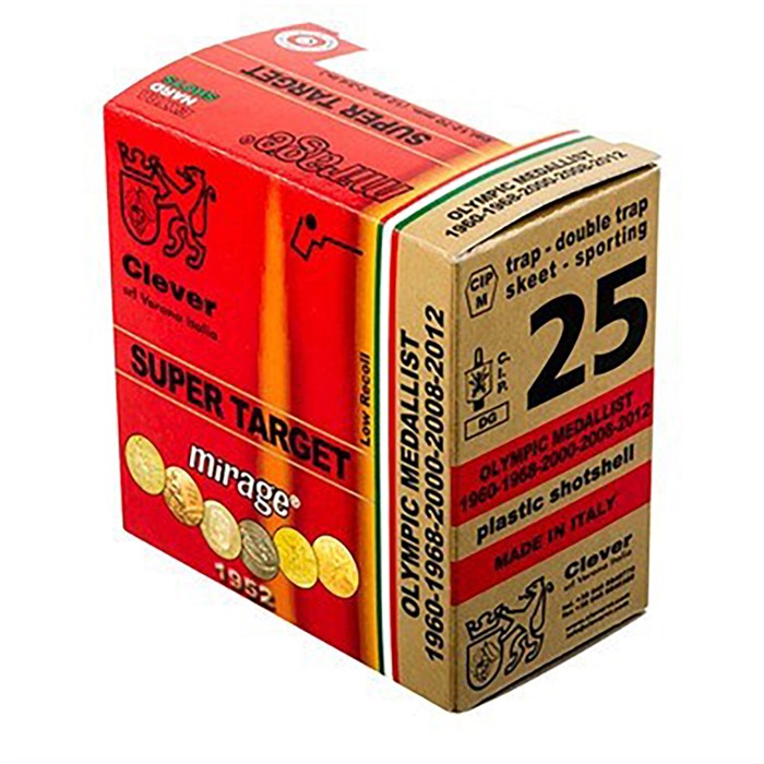 T1 MIRAGE STANDARD TARTGET 12 GAUGE SHOTGUN AMMO T1 STANDARD TARGET 12 GAUGE 1OZ #7.5 SHOT 1250 FPS 25/BOX T1 MIRAGE STANDARD TARTGET 12 GAUGE SHOTGUN AMMO T1 STANDARD TARGET 12 GAUGE 1OZ #7.5 SHOT 1250 FPS 25/BOX