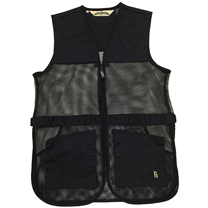 FULL MESH DUAL PAD SHOOTING VEST FULL MESH DUAL PAD SHOOTING VEST BLACK XL