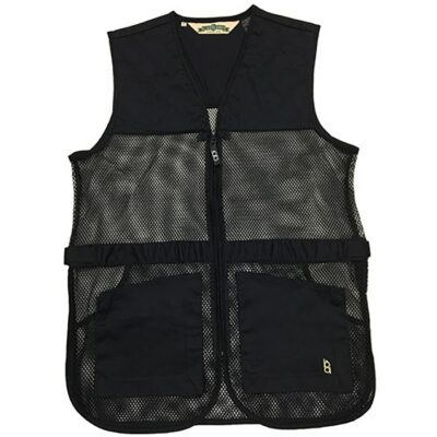 FULL MESH DUAL PAD SHOOTING VEST FULL MESH DUAL PAD SHOOTING VEST BLACK 2XL