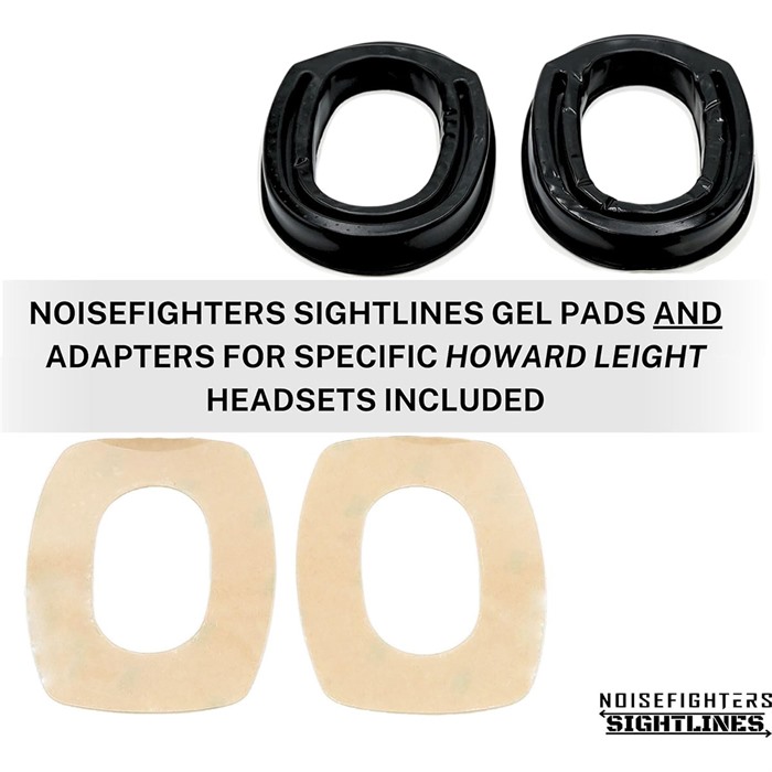 SIGHTLINES GEL EAR PAD ADAPTER PLATES SIGHTLINES ADAPTER PLATES FOR HL IMPACT SPORTS BLACK SIGHTLINES GEL EAR PAD ADAPTER PLATES SIGHTLINES ADAPTER PLATES FOR HL IMPACT SPORTS BLACK