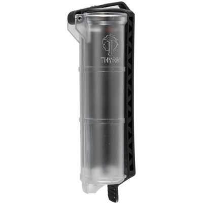 CELLVAULT XL BATTERY STORAGE CELLVAULT XL BATTERY STORAGE FOR AAA,CR123 & 18650 CLEAR/BLK