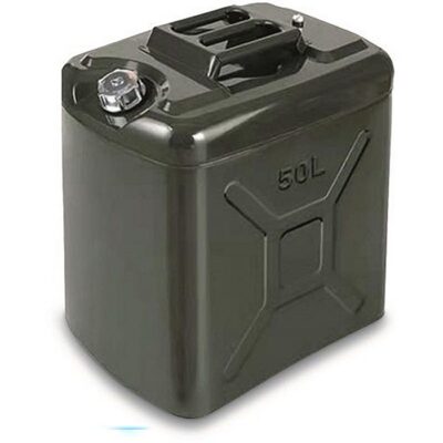 MILITARY STYLE JERRY FUEL CAN SPOUT AND SPOUT MILITARY STYLE 50L JERRY FUEL CAN O.D. GREEN