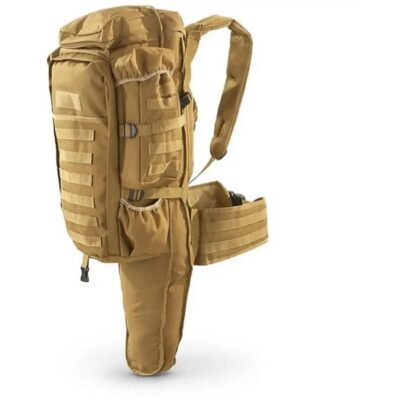 TACTICAL ASSAULT BAG WITH RIFLE HOLDER TACTICAL ASSAULT BAG WITH RIFLE HOLDER COYOTE