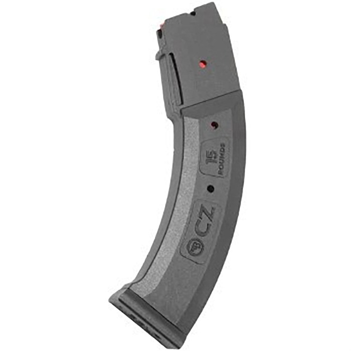 22 LONG RIFLE MAGAZINE FOR CZ 457® 22LR 15RD MAGAZINE FOR CZ 457 GRAY 22 LONG RIFLE MAGAZINE FOR CZ 457® 22LR 15RD MAGAZINE FOR CZ 457 GRAY