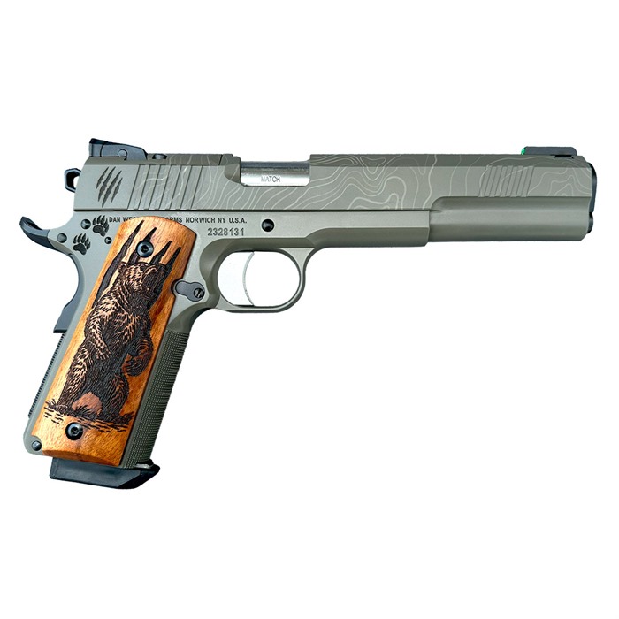 BRUIN CUSTOM 10MM AUTO OPTIC READY THUNDER PAW SEMI-AUTO HANDGUN BRUIN OPTIC READY 10MM AUTO 6” BBL (1)8RD MAG THUNDER PAW