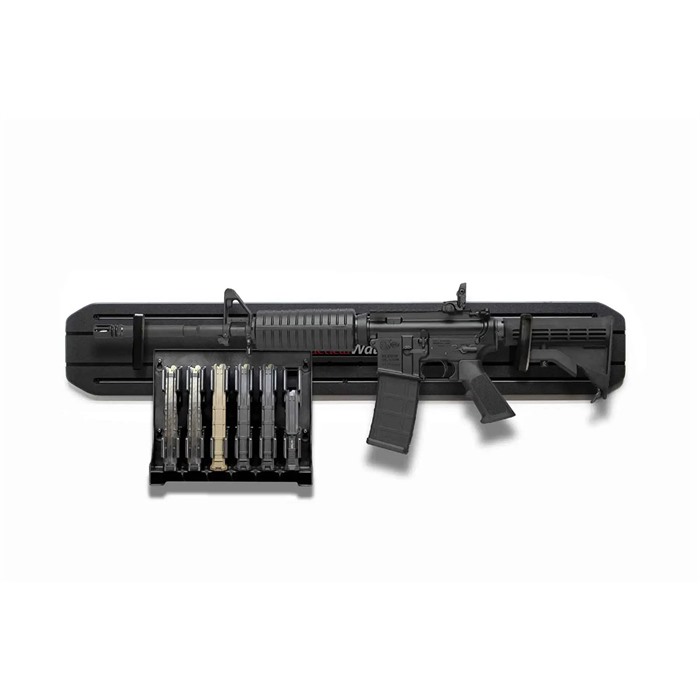 MINMOD RIFLE RACK W/MAG PACK HANGER FOR AR-15 MINMOD RIFLE RACK W/MAG PACK HANGER FOR AR-15 MINMOD RIFLE RACK W/MAG PACK HANGER FOR AR-15 MINMOD RIFLE RACK W/MAG PACK HANGER FOR AR-15