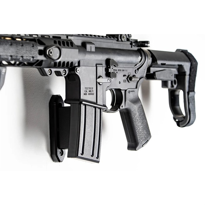 MODWALL NANO RIFLE HANGER FOR AR-15 MODWALL NANO RIFLE HANGER LEFT-FACING FOR AR-15 MODWALL NANO RIFLE HANGER FOR AR-15 MODWALL NANO RIFLE HANGER LEFT-FACING FOR AR-15