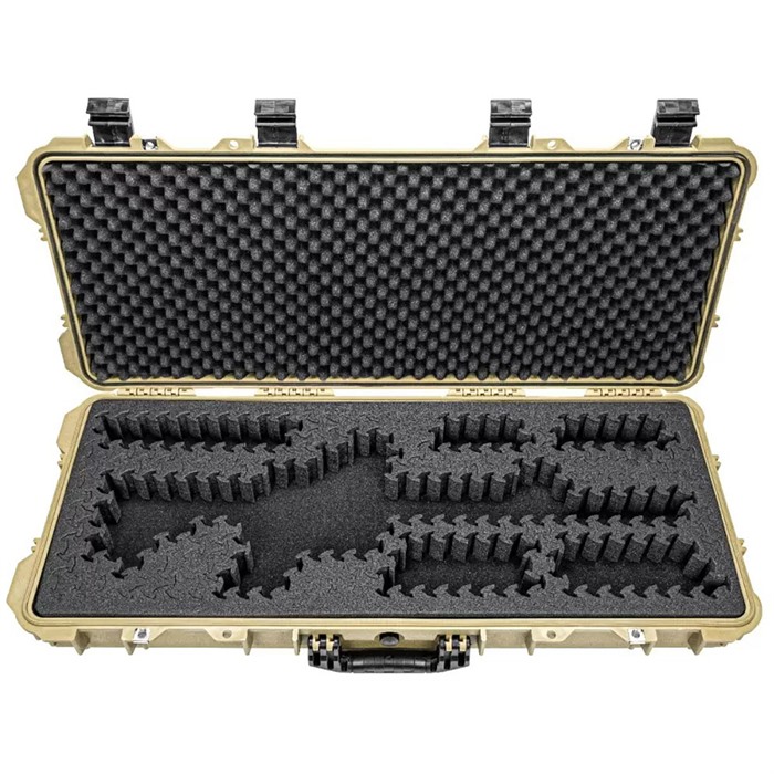 38” HARD RIFLE CASE 38” WITH RAGAR FOAM INSERT 38” HARD RIFLE CASE W/ RAGAR FOAM INSERT TAN