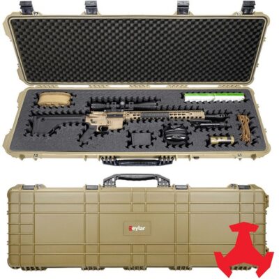 48” HARD RIFLE CASE WITH RAGAR FOAM INSERT 48” HARD RIFLE CASE W/RAGAR FOAM INSERT TAN