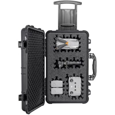 22” CARRY-ON ROLLER HARD CASE WITH RAGAR FOAM INSERT 22” CARRY-ON ROLLER HARD CASE W/RAGAR FOAM INSERTS BLACK