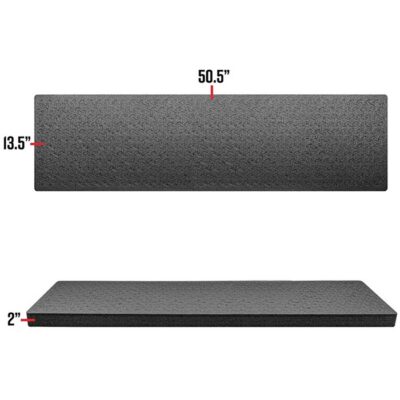 RAGAR CROSSLINK FOAM INSERT 50.5”X13.5” FOR HARD RIFLE CASE RAGAR CROSSLINK FOAM INSERT 50.5”X13.5” FOR HARD RIFLE CASE