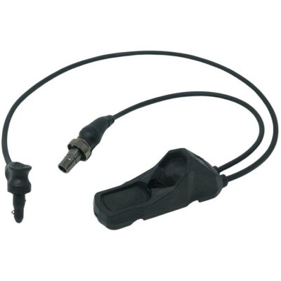 UNITY™ TACTICAL AXON™ SWITCH WITH SUREFIRE®/CRANE LASER LEADS UNITY TACT AXON SWITCH 7” SUREFIRE/14” CRANE LASER LEAD BLK