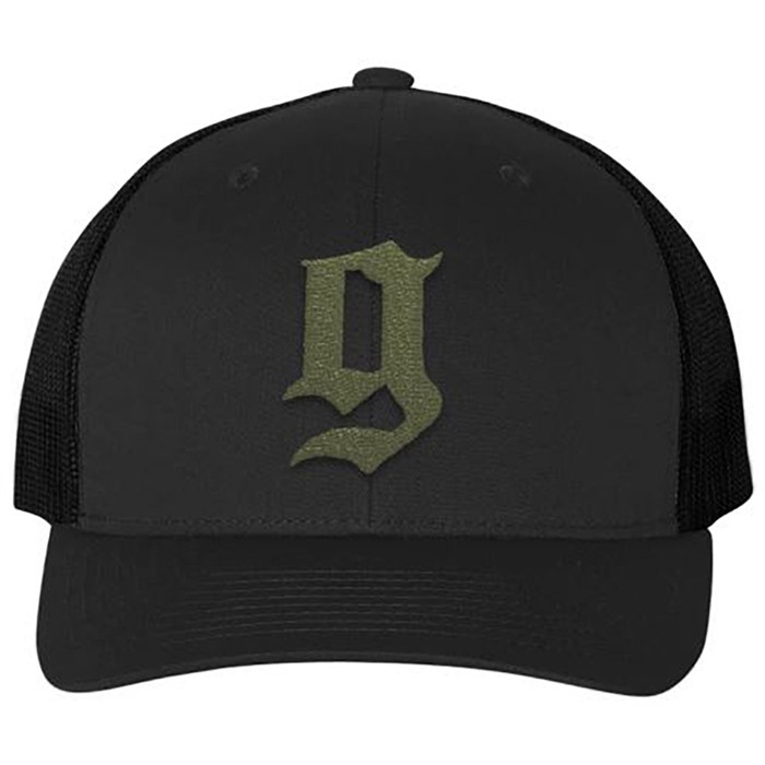 PUFF ”G” TRUCKER HAT PUFF G TRUCKER HAT BLACK PUFF ”G” TRUCKER HAT PUFF G TRUCKER HAT BLACK